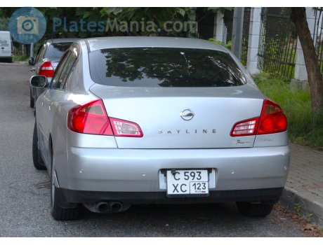 с593хс123, Nissan Skyline