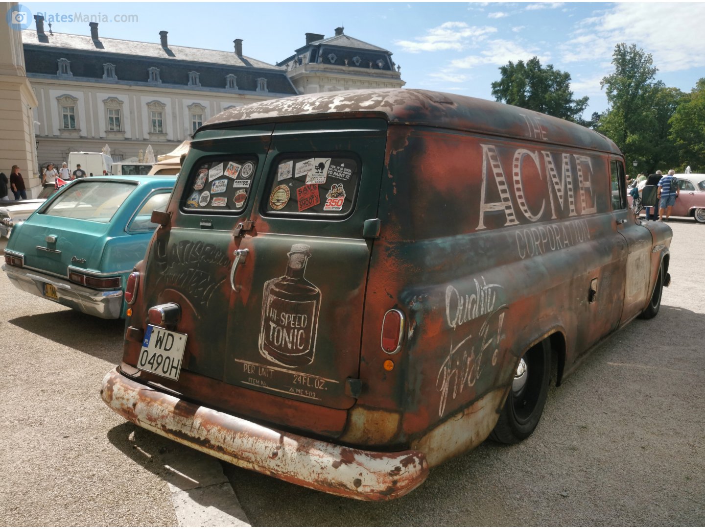 WD 0490H, Chevrolet Task Force Light-Duty 3000 Panel Van (A-body), 1955–1957