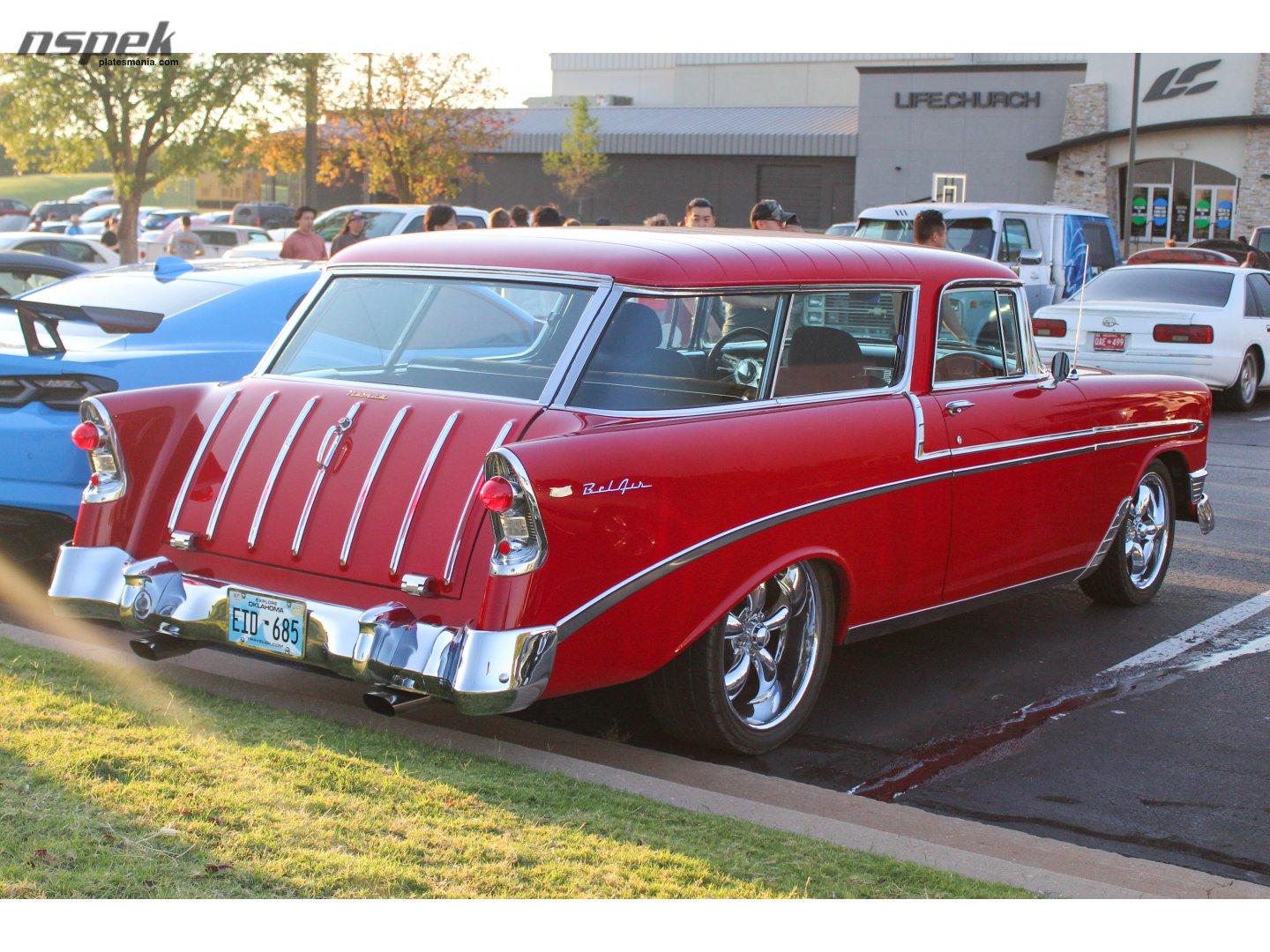 EID-685, Chevrolet Nomad 1st gen 1956 (2429-1064; A-body), 1st facelift, 1955–1956