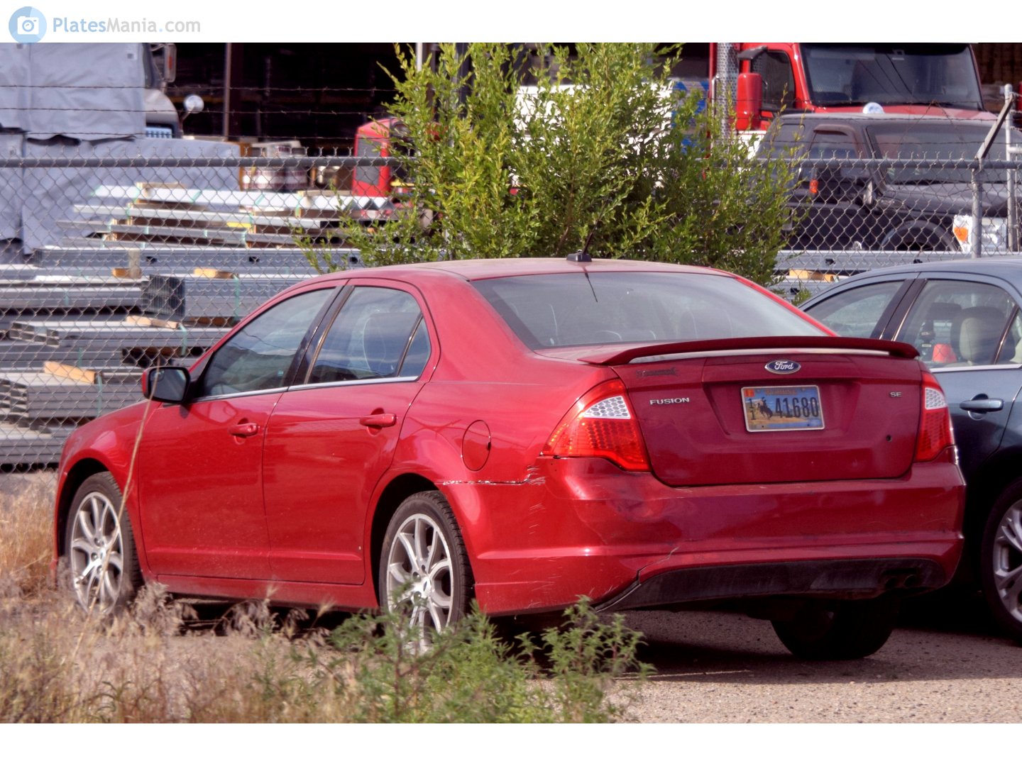 11 41680, Ford Fusion 1st gen Sedan (CD338; NA-market), facelift, 2010–2012