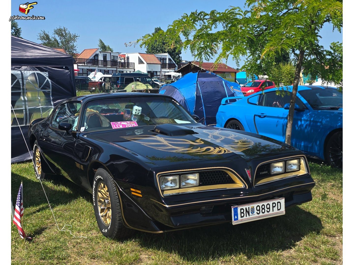 BN 989 PD, Pontiac Firebird 2nd gen Targa (87; F-body), 2nd facelift, 1976–1978