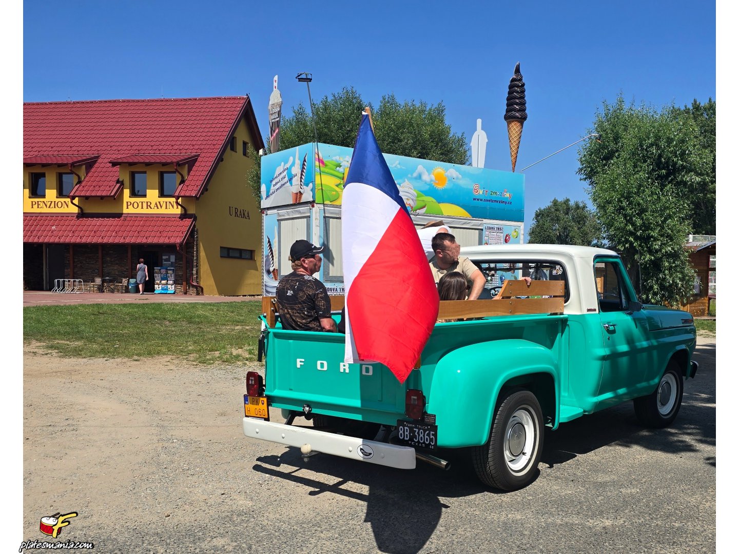 PK H 060, Ford F-100 3rd gen Pickup, 1956–1960