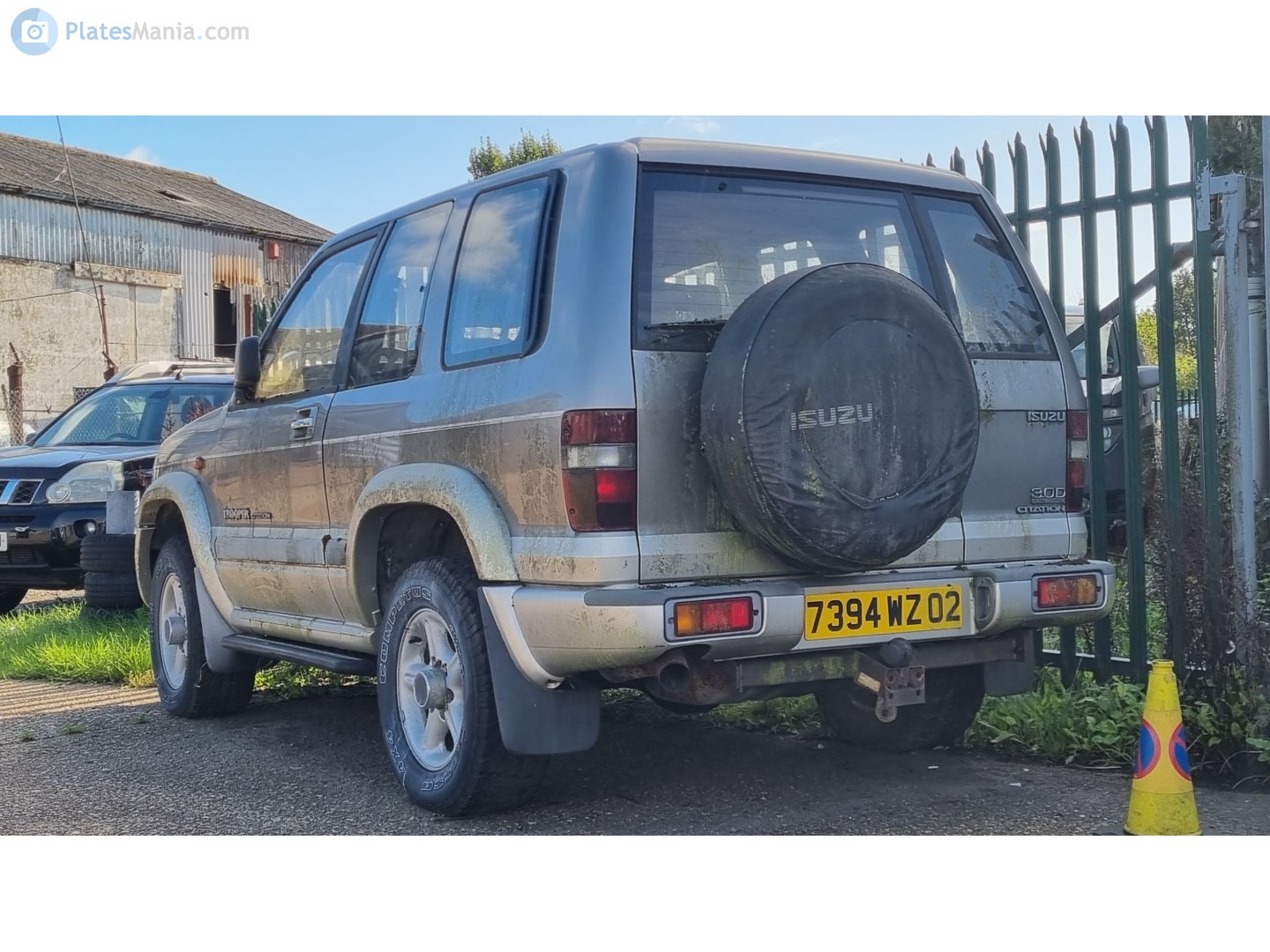 7394 WZ 02, Isuzu Trooper 2nd gen, 3-door, 1991-2002