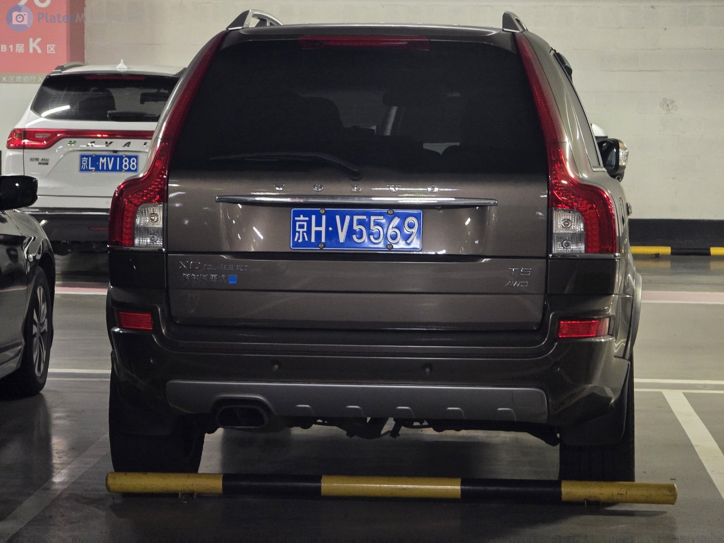 京H·V5569, Volvo XC Classic 1st gen (275; CN-market), 2014–2016