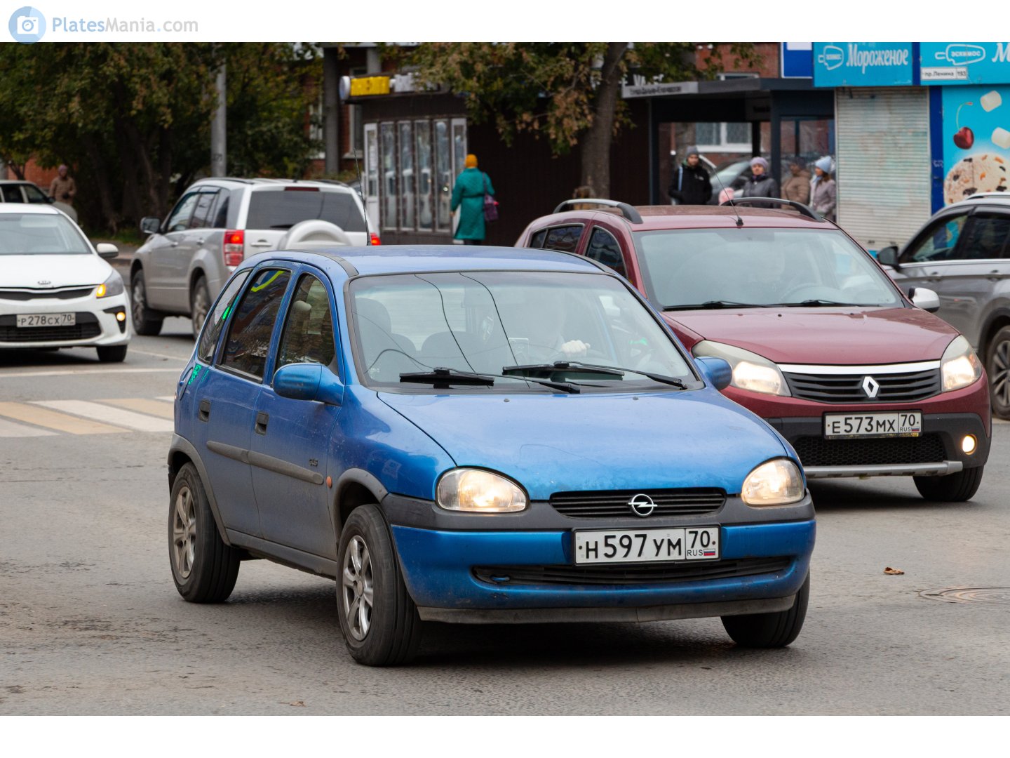 н 597 ум 70, Opel Vita 1st gen 5-door Hatch (B; S93), 1995–2000