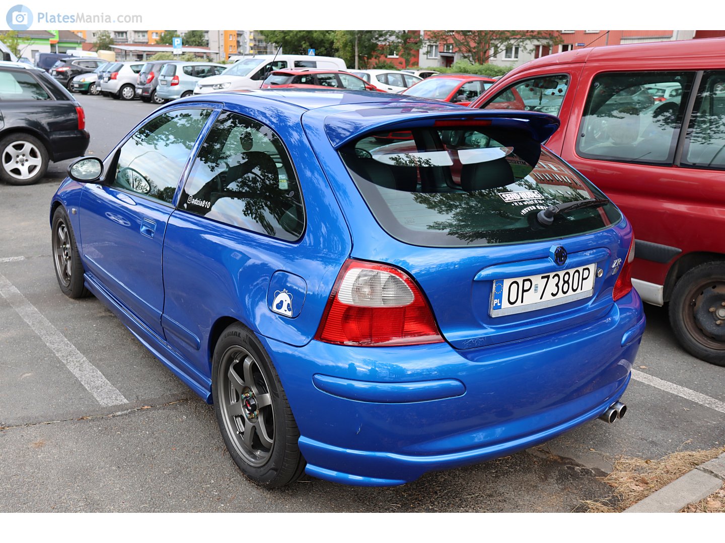 OP 7380P, MG ZR 1st gen 3-door Hatch (X30), 2001–2004