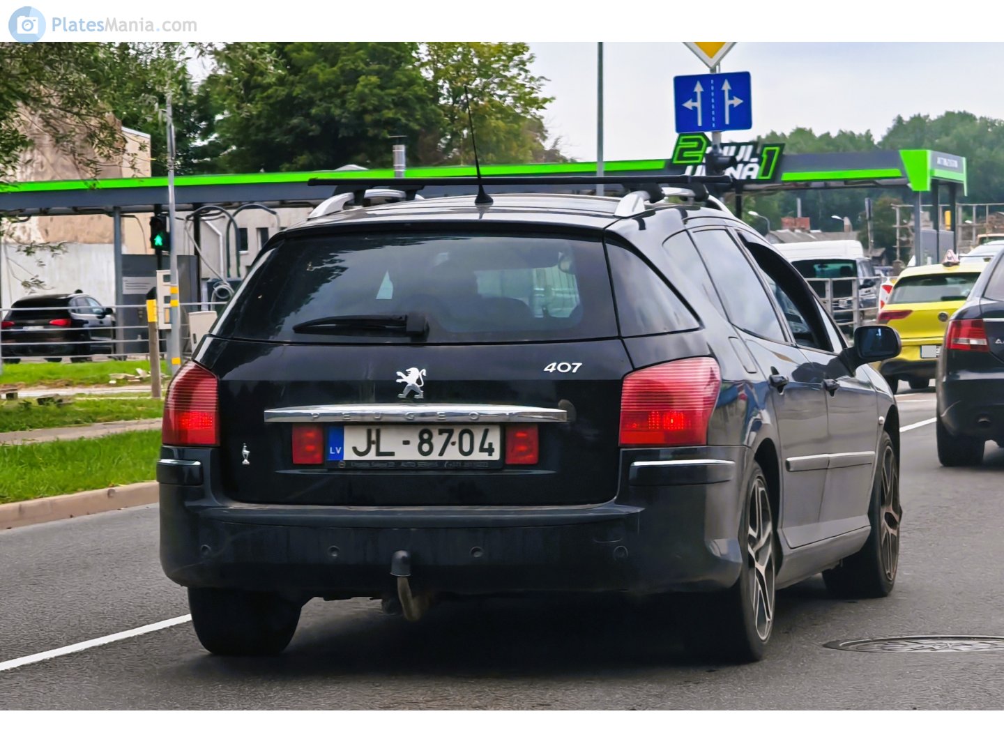 JL-8704, Peugeot 407 1st gen SW Wagon (D22), 2004–2010