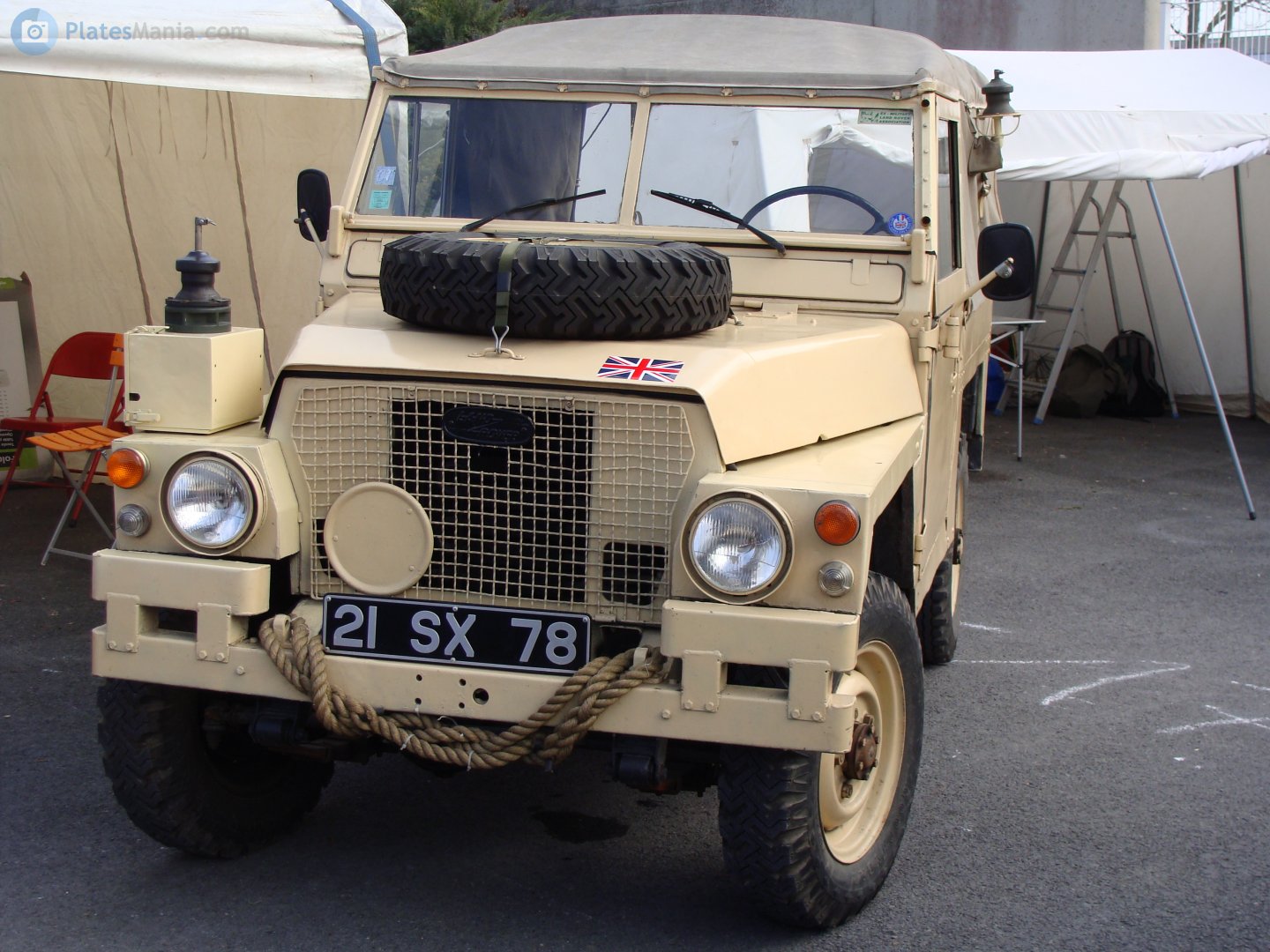 21 SX 78, Land Rover Lightweight 1st gen (Series IIA/III), 1968–1984