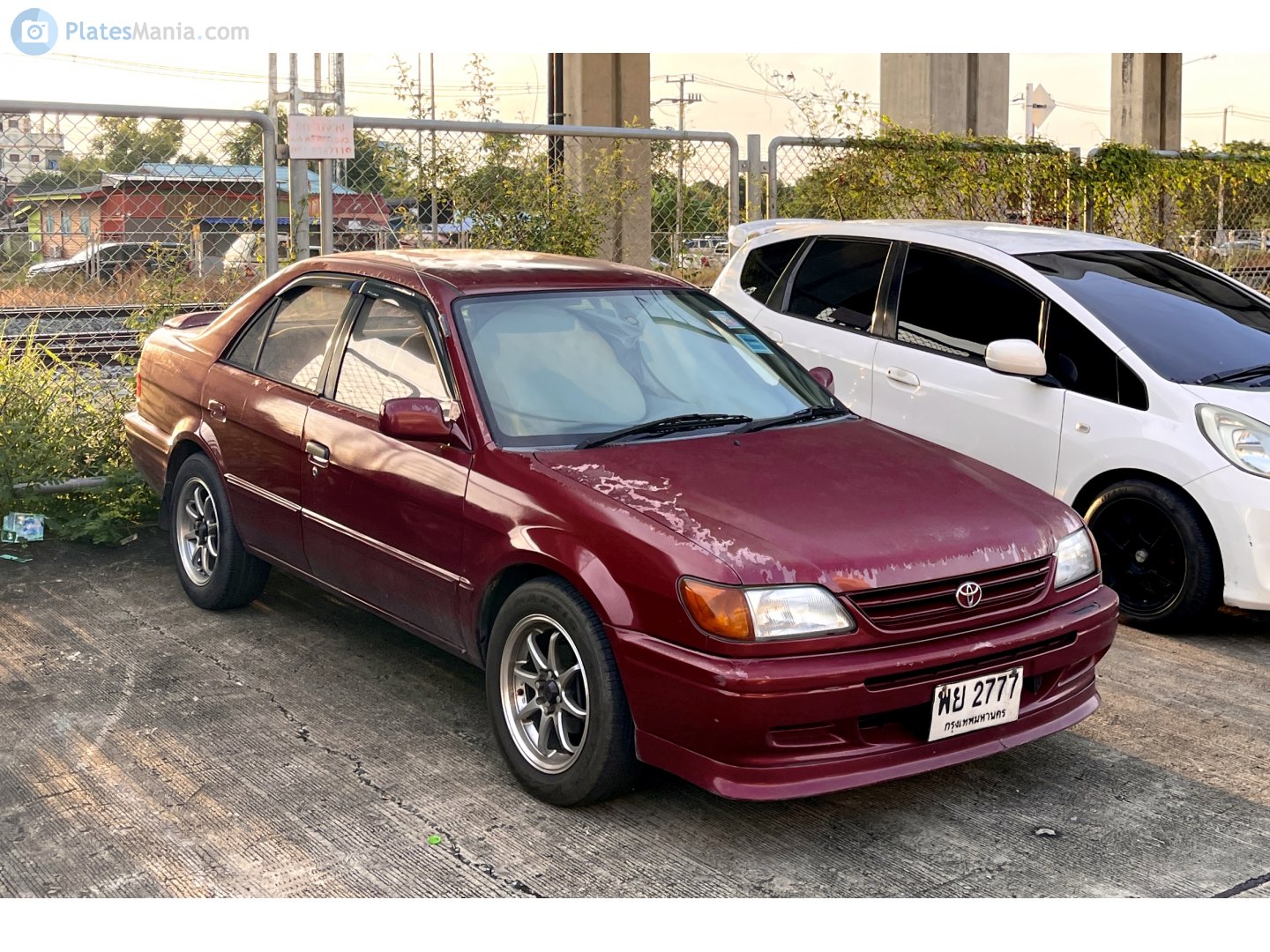พย 2777, Toyota Soluna 1st gen (L50; Asian-market), 1996–2003