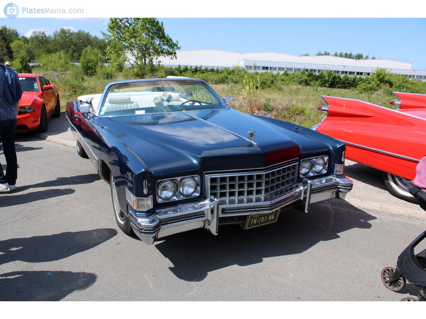 FN-781-NW, Cadillac Eldorado 9th gen 1973 Convertible (L67; E-body), 1st facelift, 1972–1973