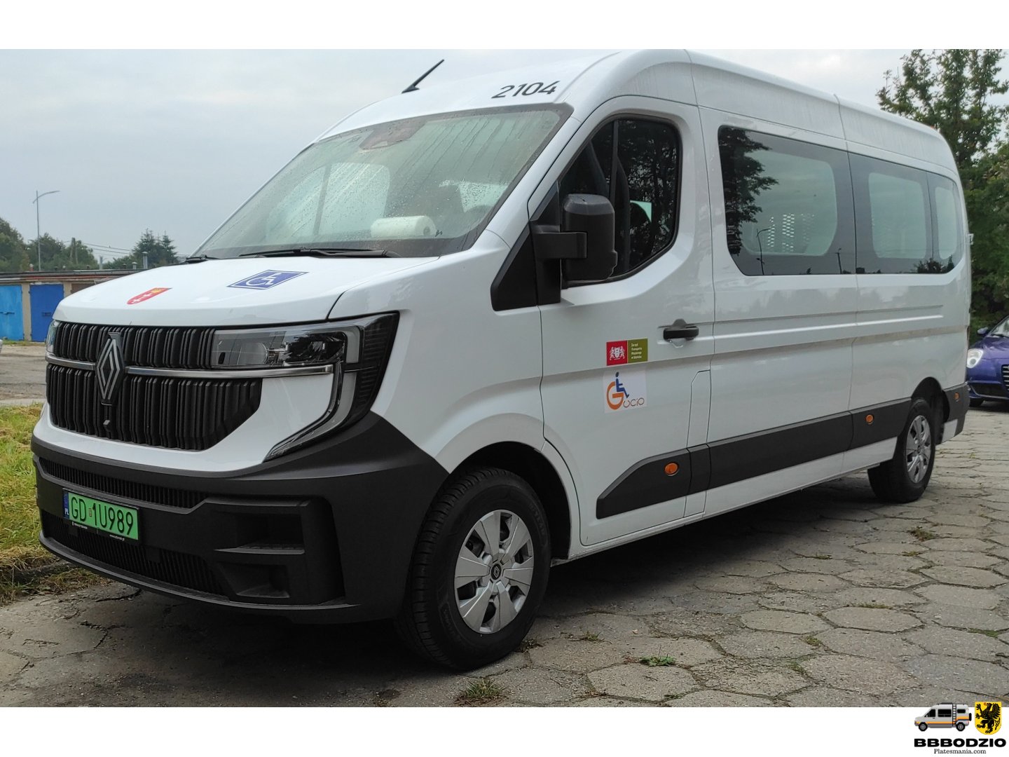 GD 1U989, Renault Master 4th gen Electric Van (XDD), 2024–