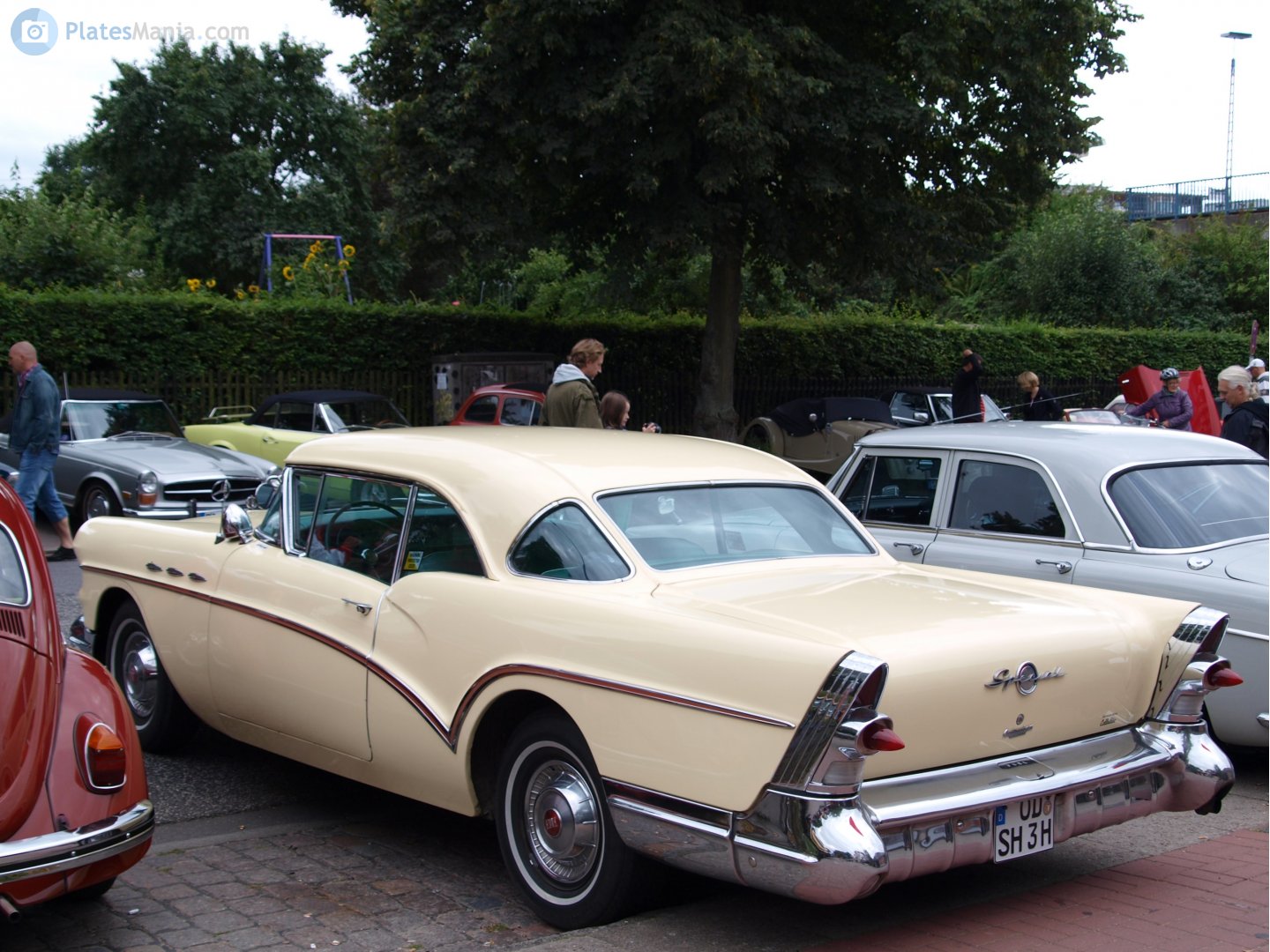 OD SH 3 H, Buick Century 2nd gen (Riviera) 2-door Hardtop (66R; B-body), 4th facelift, 1957–1958