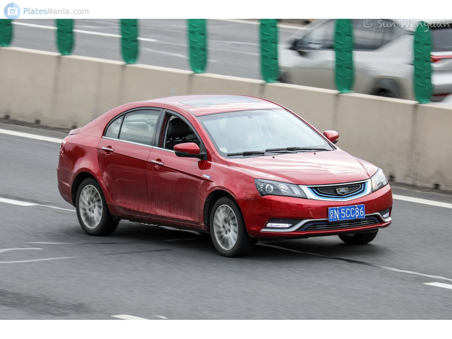 京N·5CC86, Geely Emgrand 2nd gen EV Sedan (CN-market), 2015–2018