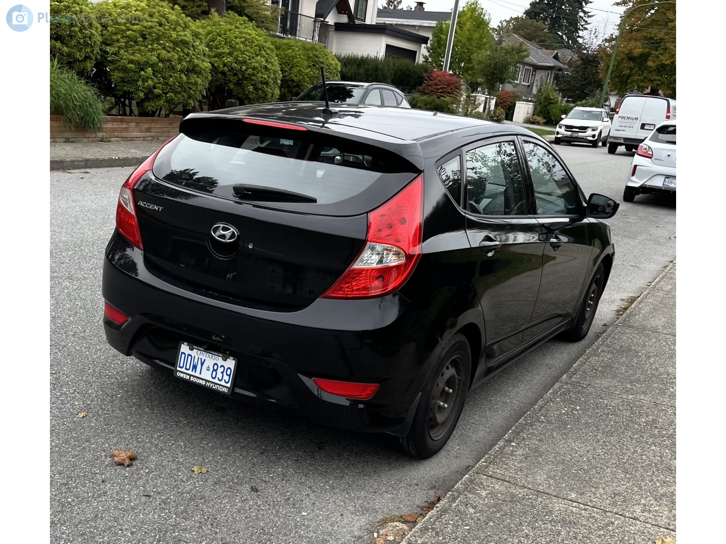 DDWY-839, Hyundai Accent 4th gen Hatch (RB), facelift, 2014–2019