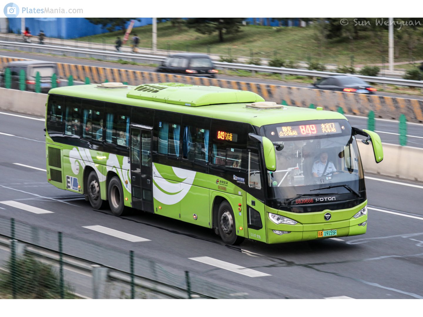 京A·19155F, Foton BJ6147 