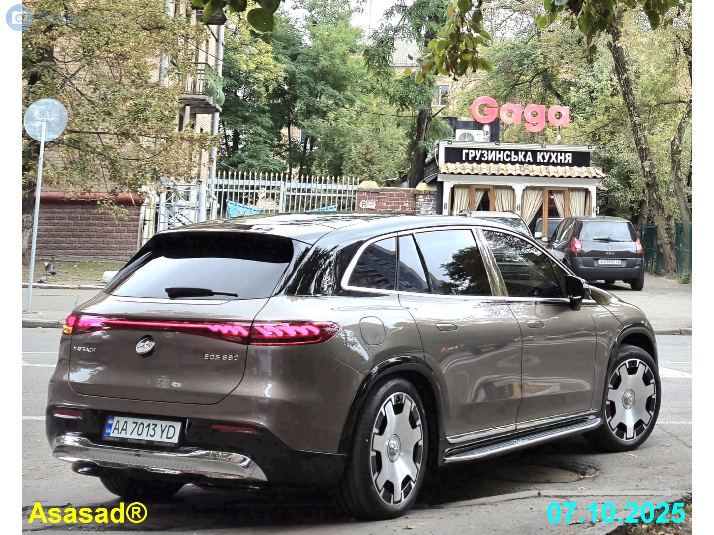 AA 7013 YD, Mercedes-Benz EQS Maybach, 1st gen SUV (X296), 2023–