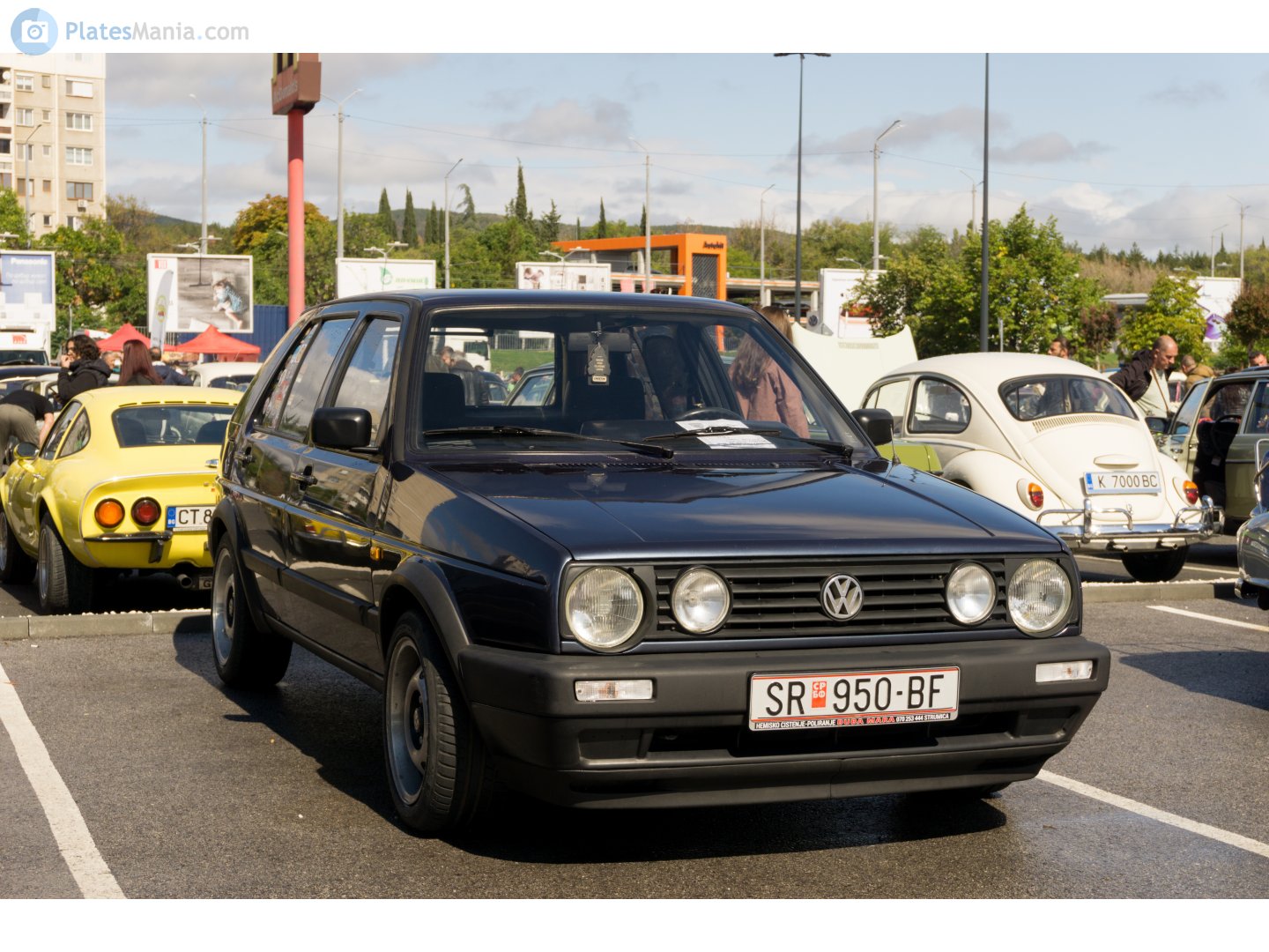 SR 950-BF, Volkswagen Golf 2nd gen 5-door Hatch (19/1G), 1983–1992