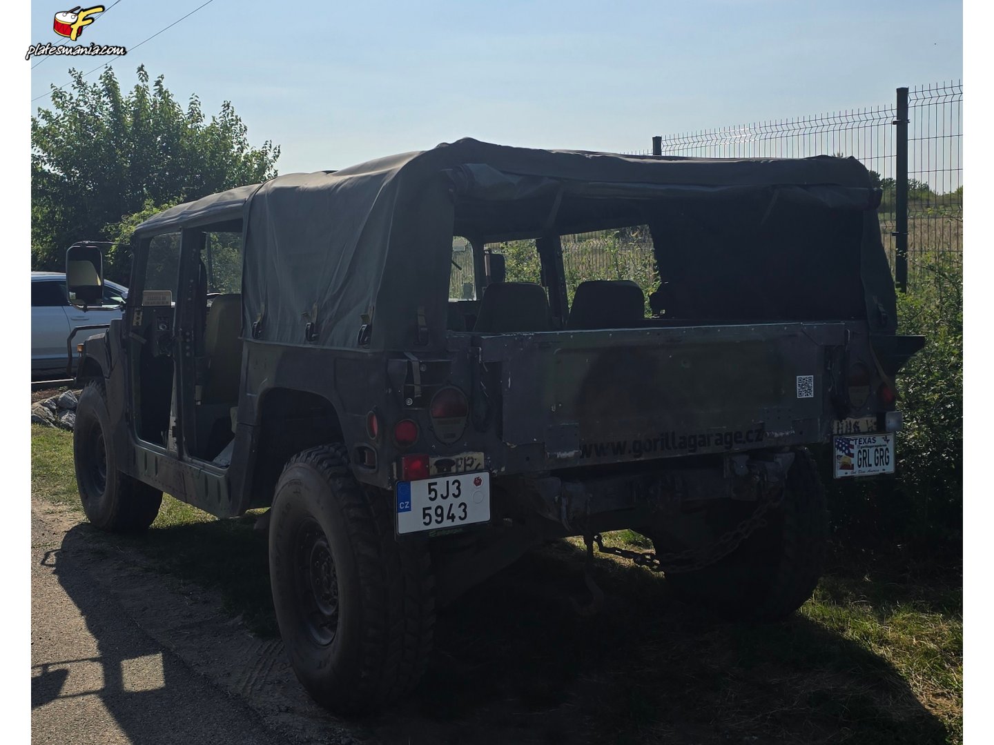 5J3 5943, HUMMER H1 Convertible SUV, 1991–2006