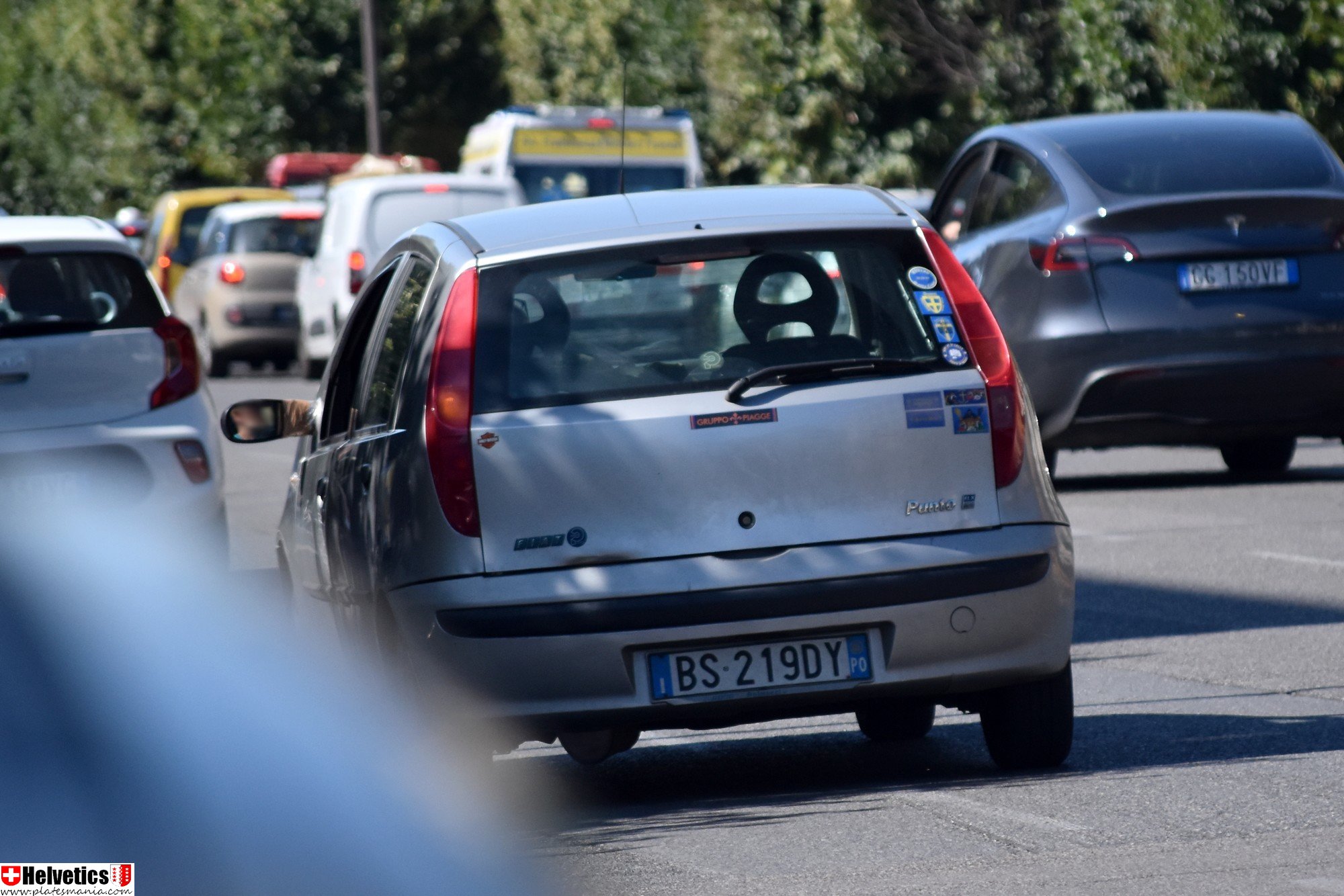 BS 219 DY, FIAT Punto 2nd gen 5-door Hatch (188), 1999–2003