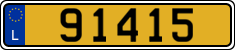 License plate of Luxembourg, Vanity Plates
