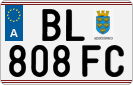 License plate of Austria, Regular plates