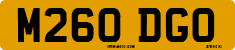License plate of the United Kingdom, 1983 year system