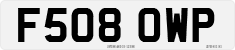 License plate of the United Kingdom, 1983 year system