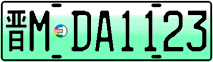 License plate of China, Electric vehicles