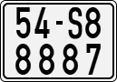 License plate of Vietnam, Motorcycles