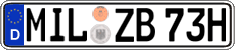 German license plate, Plates for oldtimers (type 