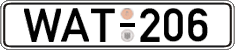 German license plate, Official services and consulates
