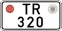 German license plate, Official services and consulates