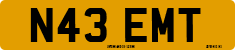 License plate of the United Kingdom, 1983 year system