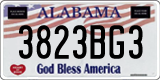 Alabama, God Bless America (1234AB5)