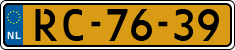 License plate of the Netherlands, Allied Joint Force Command Brunssum