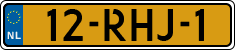 License plate of the Netherlands, Cars
