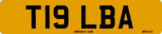 License plate of the United Kingdom, 1983 year system