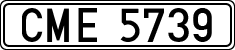 License plates of Spain, Official and military plates