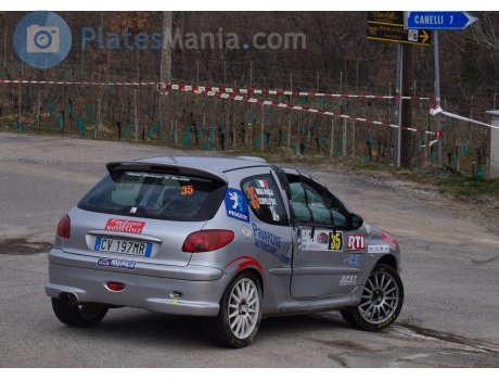 CV 197 MR, Peugeot 206