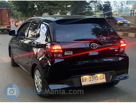 BP 1395 CA, Toyota Agya