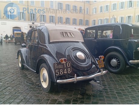 Roma 105848, FIAT 500