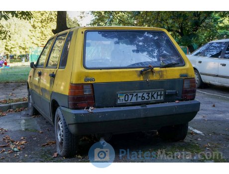 11 071-63 KH, FIAT Uno