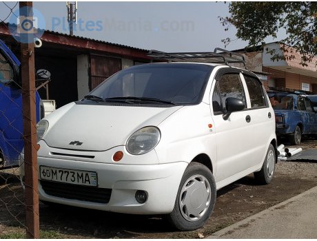 60 M 773 MA, Chevrolet Matiz