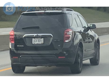 JGV 8091, Chevrolet Equinox