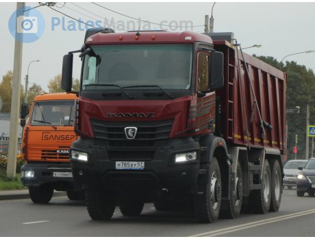 н785ву57, KamAZ 6595