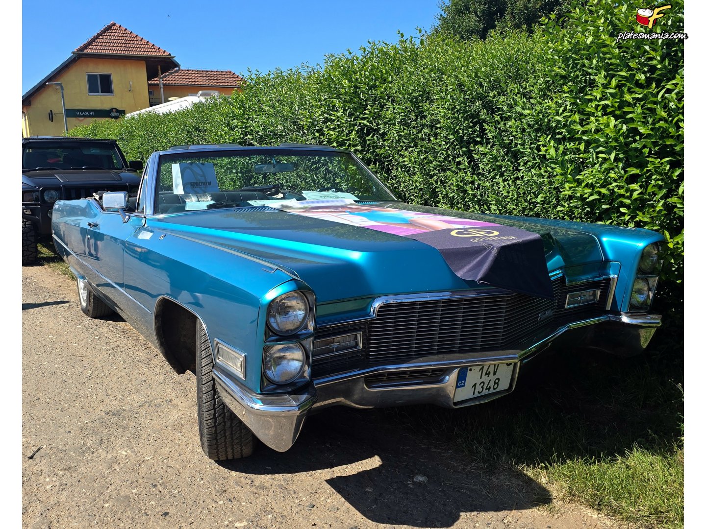 14V 1348, Cadillac DeVille 3rd gen 1969 2-door Convertible (68367; C-body), 4th facelift, 1968–1969