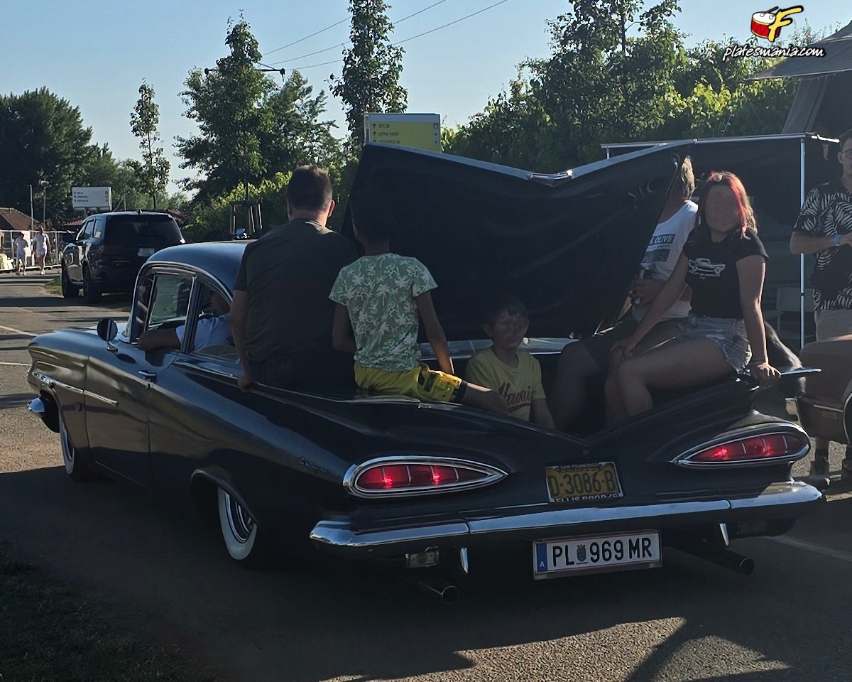 PL 969 MR, Chevrolet Biscayne 1st gen 1959 2-door Sedan (1111/1211; B-body), 1st facelift, 1958–1959