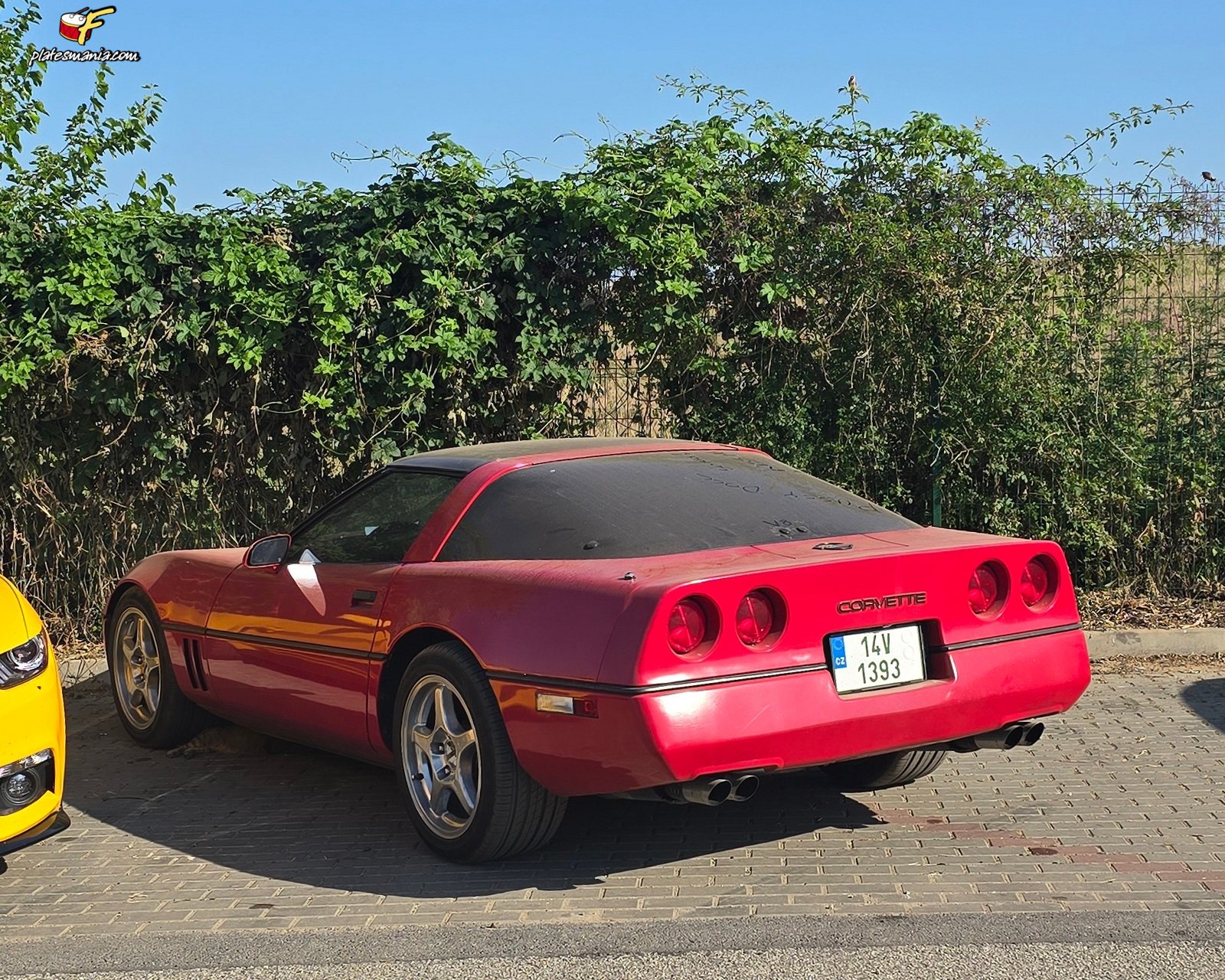 14V 1393, Chevrolet Corvette 4th gen (Sport Coupé) Targa (C4; 07), 1983–1990
