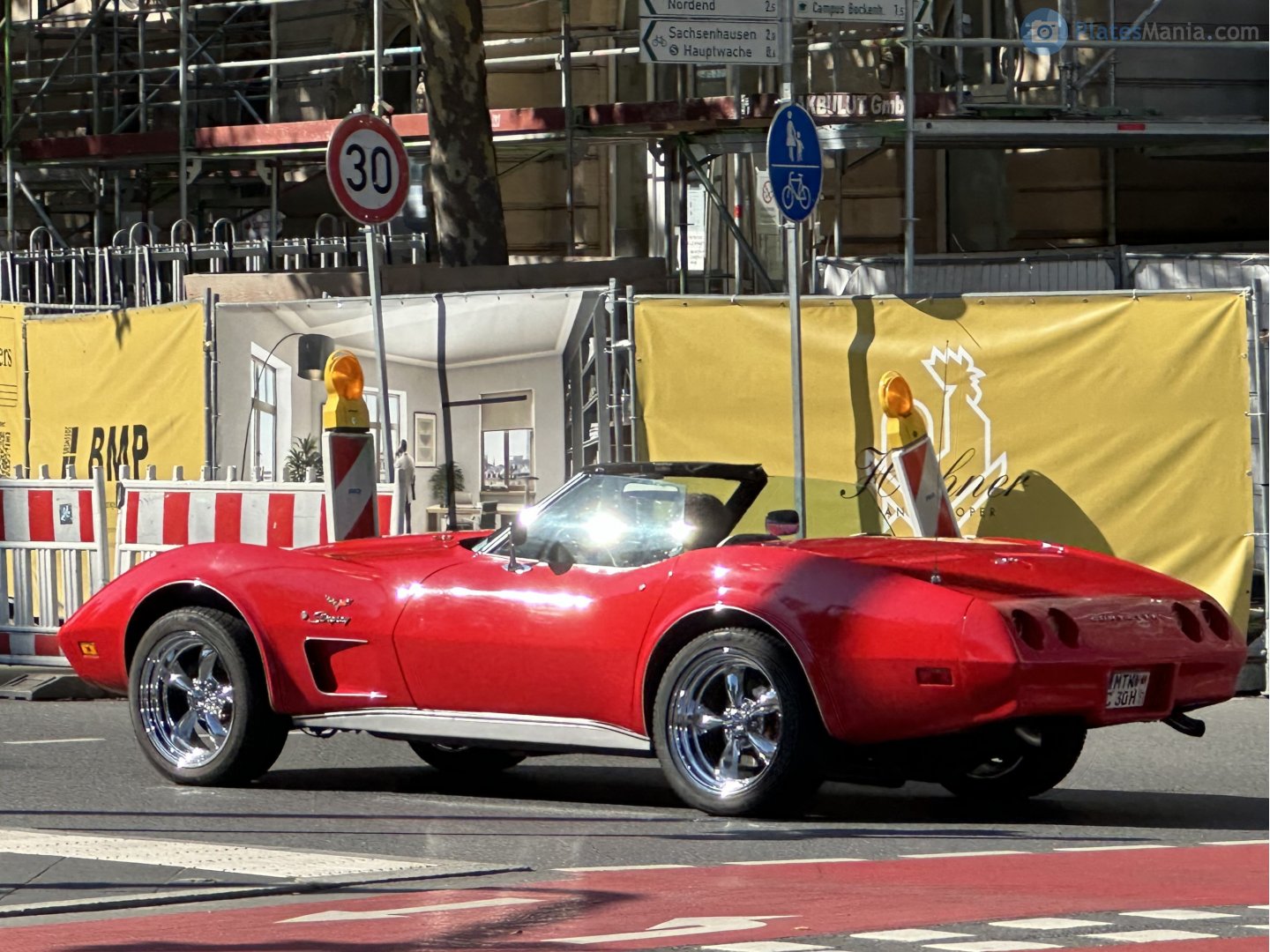 MTK C 30H (04/10), Chevrolet Corvette 3rd gen Convertible (C3; 67), 1st facelift, 1973–1975