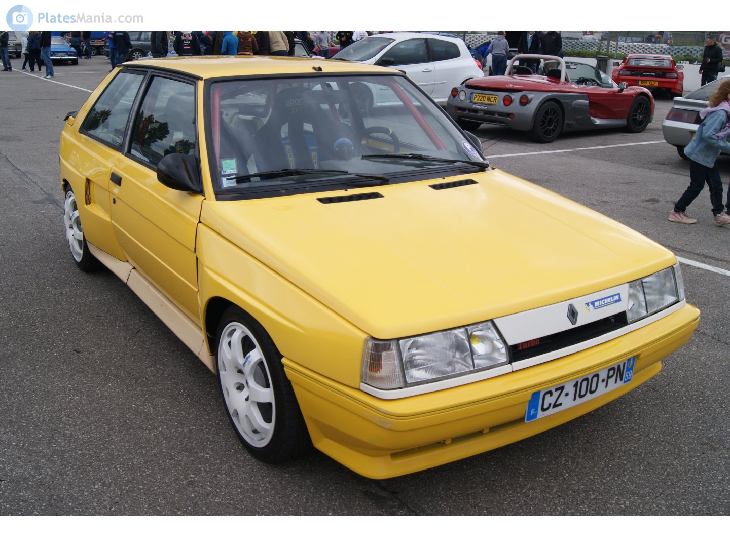 CZ-100-PN, Renault 11 1st gen 3-door Hatch (X37), facelift, 1986–1989 (–1994 for AR-market)